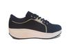 Fit Walk Rocker Sole Sneakers Black 38