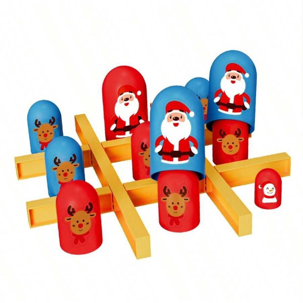 

Смешные настольные игры крестики-нолики интеллектуальные большие едят маленьких шахматы интерактивные многопользовательские игры для вечеринок игрушки 2025 Рождество разноцветный