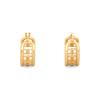 Celine Maillon Triomphe Multi Brass Hoop Earrings With Gold Finish Women earrings 46V186BRA-35OR