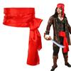 Pirate Hairband Captain Bandanas Belt LARP Supplies for Halloween Teens Masquerade Dress-up Theme Party