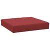 VidaXL Pallet Cushion, Waterproof Seat Pad, Garden Cushion, Outdoor Terrace Decoration, Bordeaux Red 361801