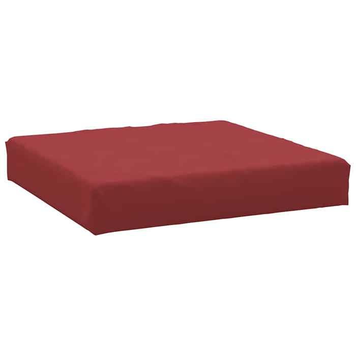 VidaXL Pallet Cushion, Waterproof Seat Pad, Garden Cushion, Outdoor Terrace Decoration, Bordeaux Red 361801