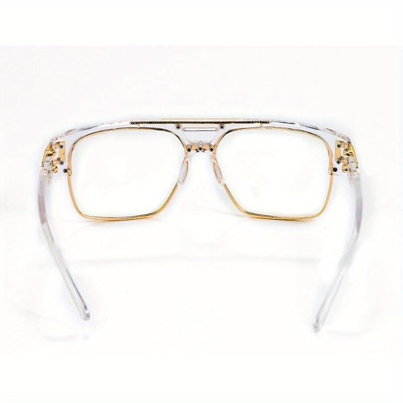 Fashion Cycling Sunglasses Frame Glasses Men Women Retro Square Frame Fishing Hiking Sunshade Mirror Bicycle Riding Goggles