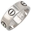 B4084700 Love LOVE Love RingRing Ring K18WG #8.5(JP Size) Array