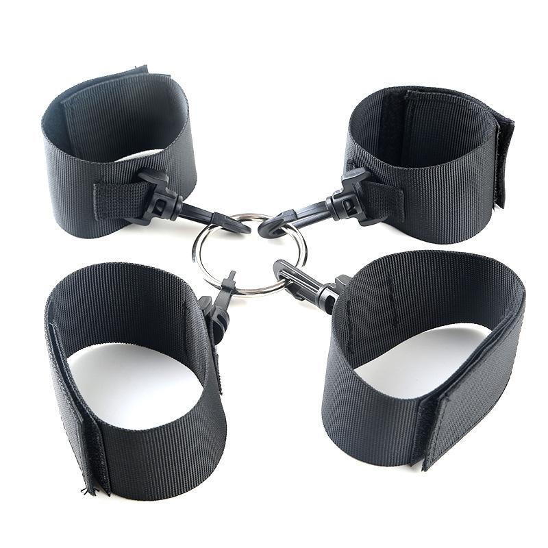 Sexy Adult Female Restraint Handcuffs Couple Sex Games Ankle Cuffs Bondage Gear 18+ Sex Toy Set Bed Sexual Game Products