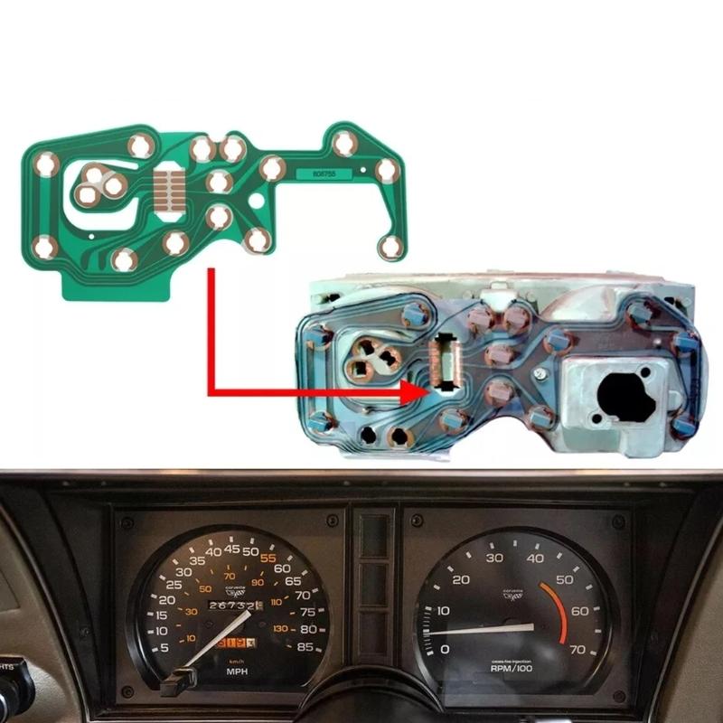 Advanced PCB for Center Gauge Assembly Offering Superior Anti Interference Design Accurate Data Display and Easy Installation in Various Conditions