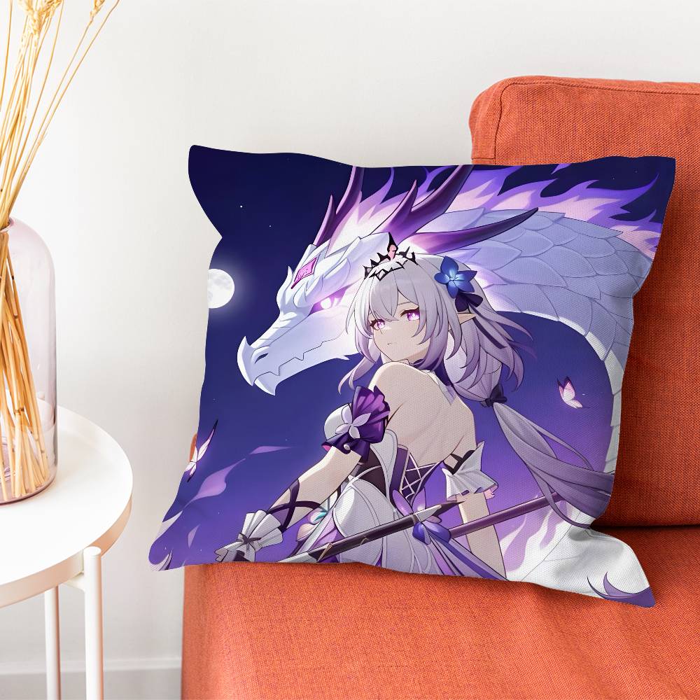 Castorice HHonkai Star Rail HSR Pillowcase Pillows for Sofa Cover Decoration Home Decor Items Luxury Covers Cushion Cushions