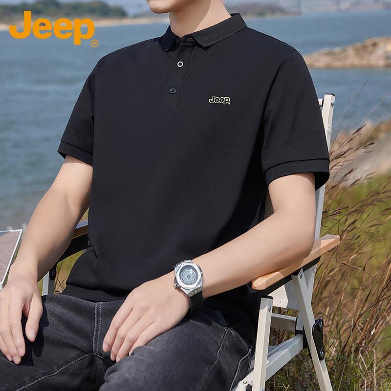 JEEP Men s Cooling Short Sleeve Polo Shirt XL
