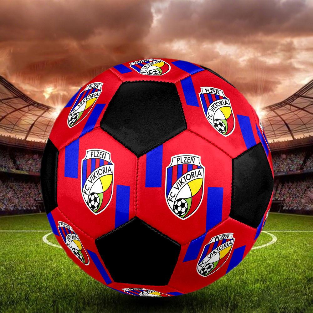 1 pz Pallone da Calcio FC Viktoria Plzen Taglia 5 Pallone da Calcetto Indoor alla Moda Colorato Gioco per il Cortile - Ottimo Regalo per Appassionati di Sport HE38