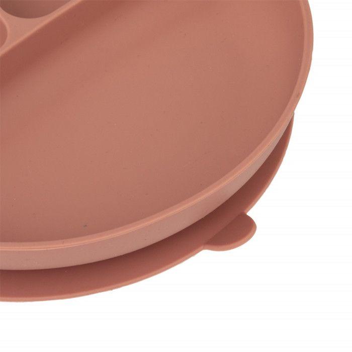 4-piece Silicone Meal Set "Terracotta" for Babies Atmosphera