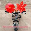 Red Flag Windmill Decoration for Children's Bicycles, Skateboards, and Strollers