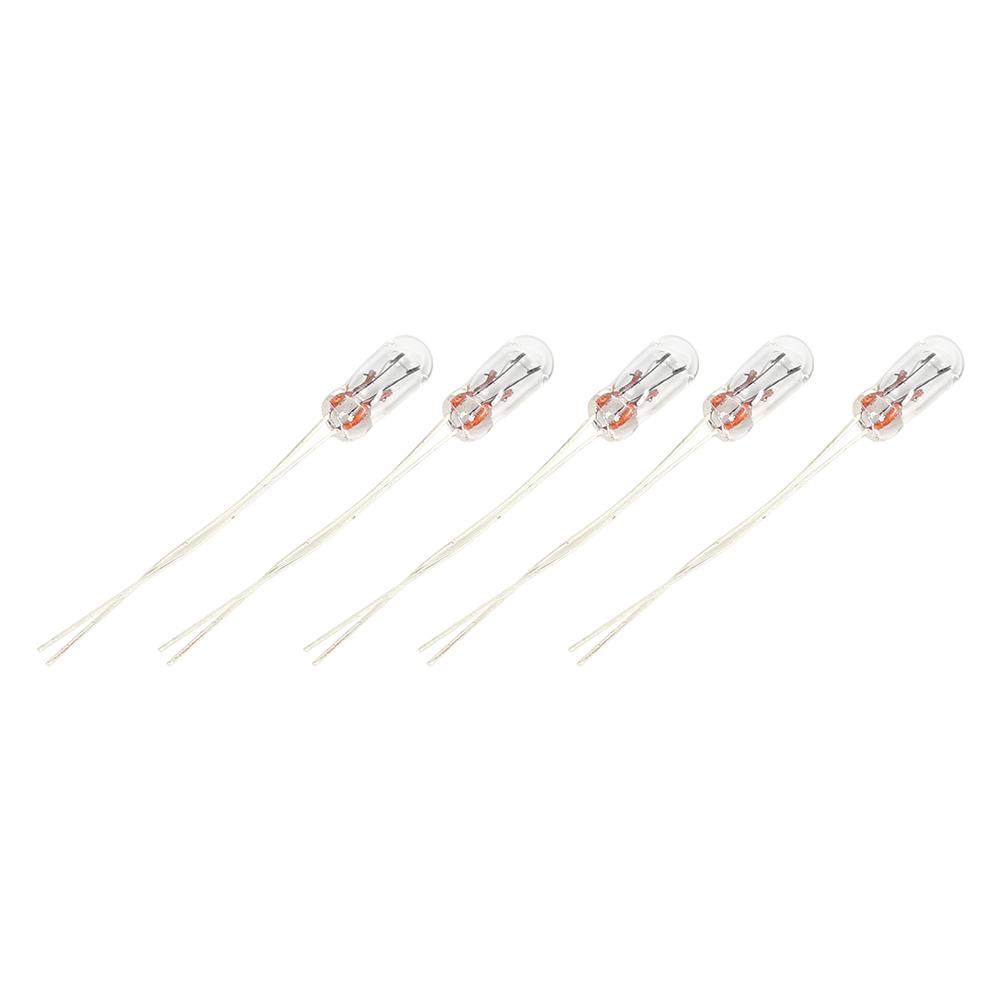 5pcs T3 14V 0.56W Bulbs Set for Car Audio Gear Indicator Dashboard Instrument Light Automobiles Dashboard Lamp Tools