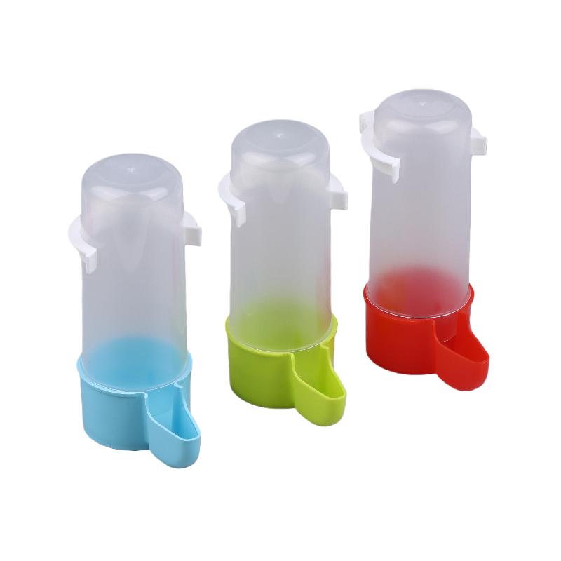 2/4/8/12Pcs Automatic Cage Hanging Parrot Water Dispenser 240ML Bird Feeder For Small Medium Large Bird Pet Cage Accessories