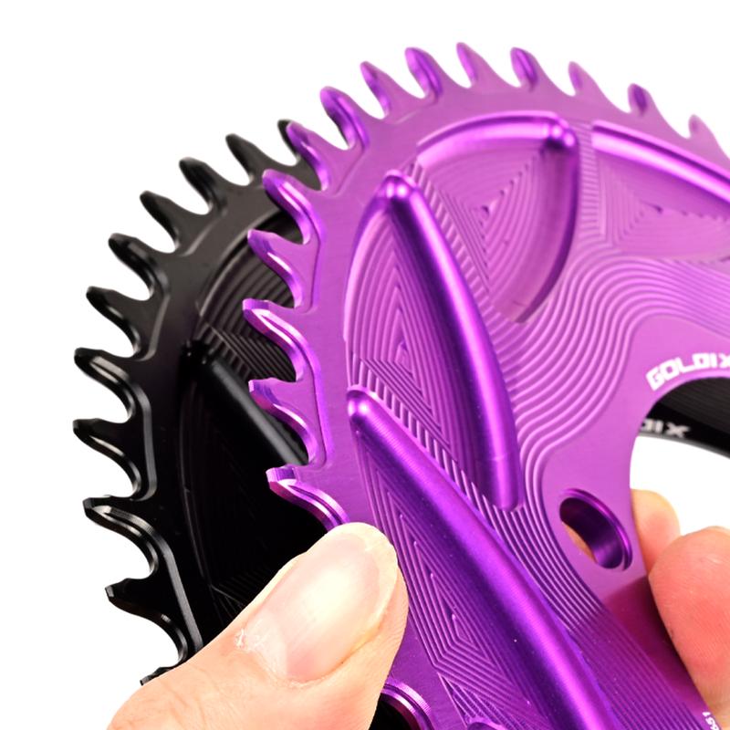 GOLDIX Road Bike Gravel Bike Single Chainring 110BCD Suitable for Shimano R7000 R8000 R8100 R9200 Suitable for Crank Power Meter