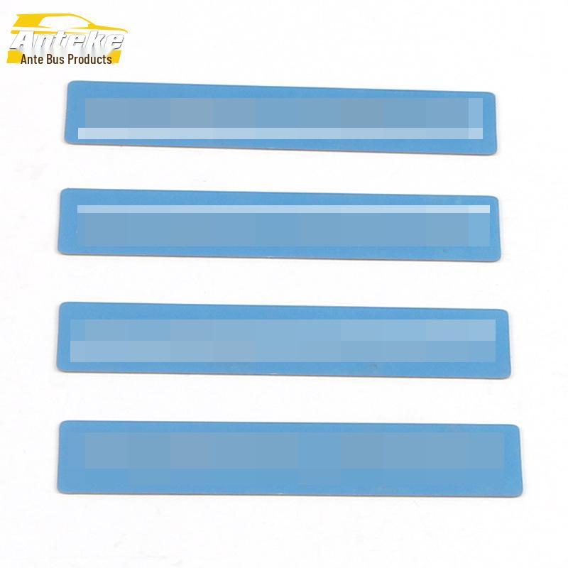 Stainless Steel Anti-Kick Plate for Pajero Sport Door Armrest, Decorative Sticker for 20 Models