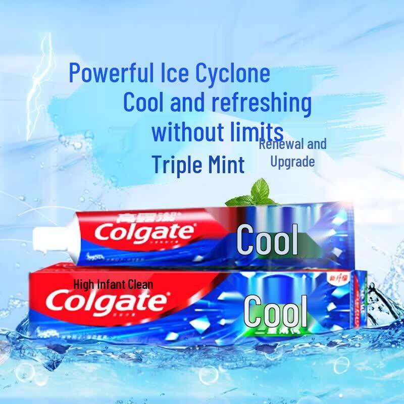 Colgate Triple Mint Icy Fresh Toothpaste Travel Pack