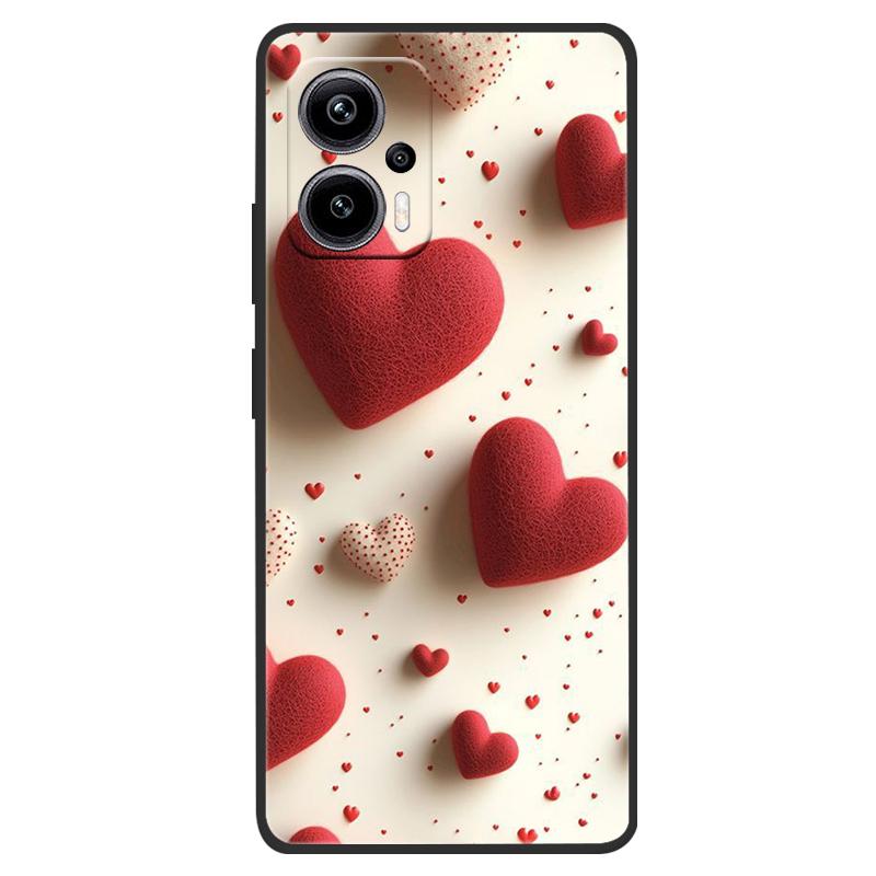 For Xiaomi Redmi Note 12T Pro Cases Soft Silicone Back Case For Redmi Note 12T Pro tpro Phone Cover Black Bumper TPU Funda Coque