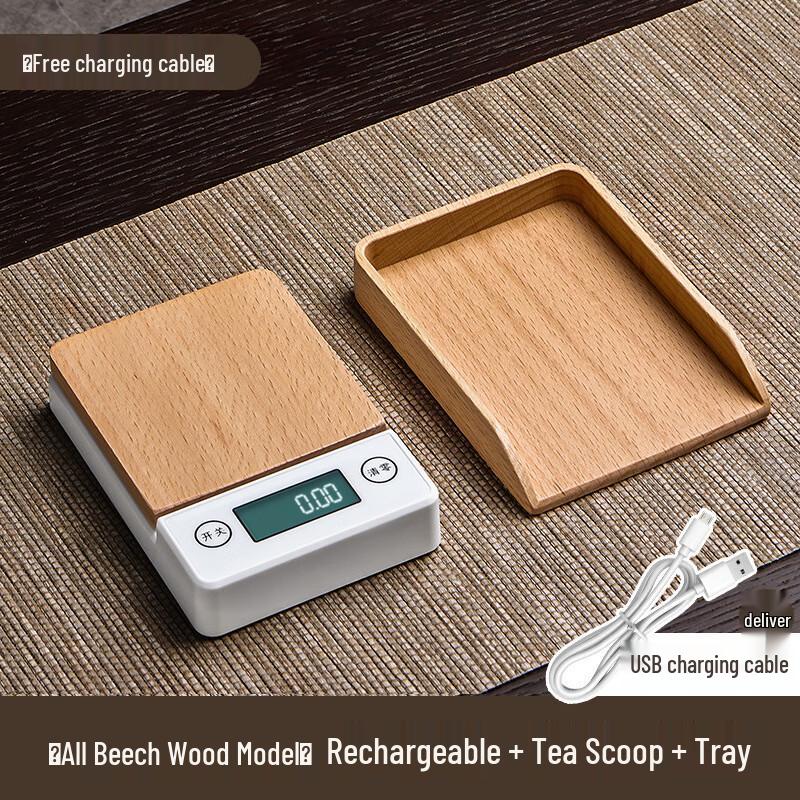 

Zhi Shi Electronic Tea Scale & Scoop Set