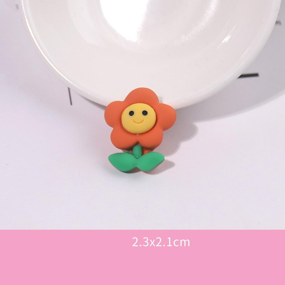 10Pcs Frosted Resin Accessories Simulate Cartoon Cream Glue Rainbow Cloud Phone Case Accessories Popular Diy Trinkets Luck Bag