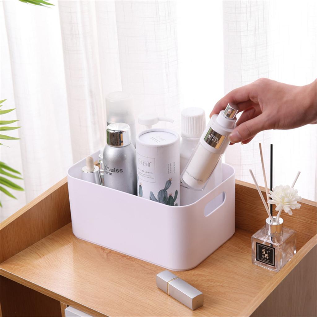 Plastic Storage Basket Cosmetic Storage Basket Sundries Snack Storage Box