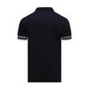 BOSS Mens Zone Stripe Cuffed Slim Polo Shirt