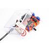 Electronic DIY LM317 Adjustable Voltage Regulated Kit DC Step-down Power Supply Making Parts With Case Soldering Assembly 220V