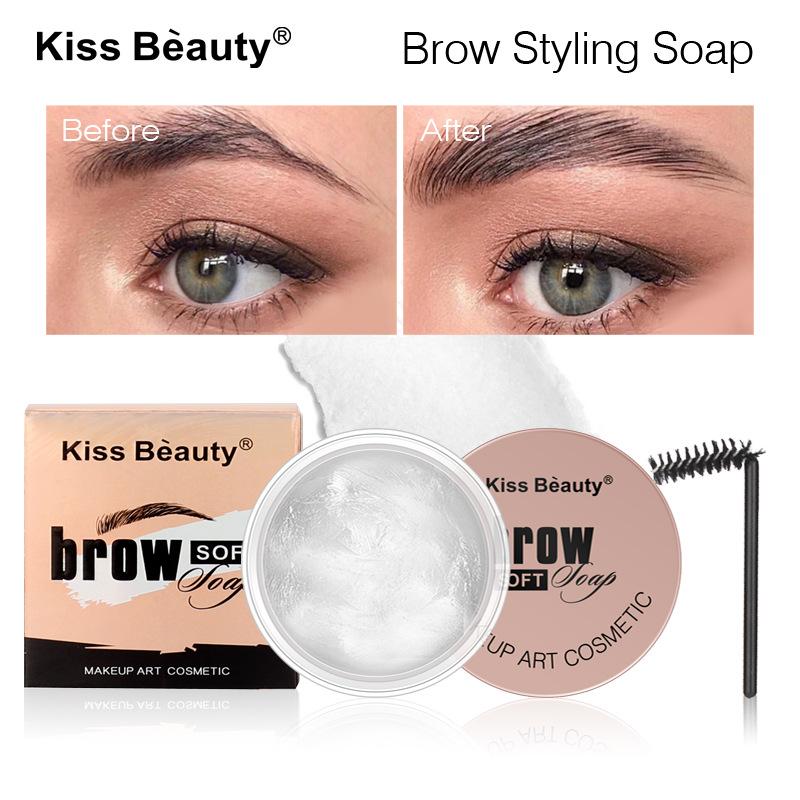 Kissbeauty гель для укладки бровей wild wisheba бесцветное мыло для бровей eyebrowsoap