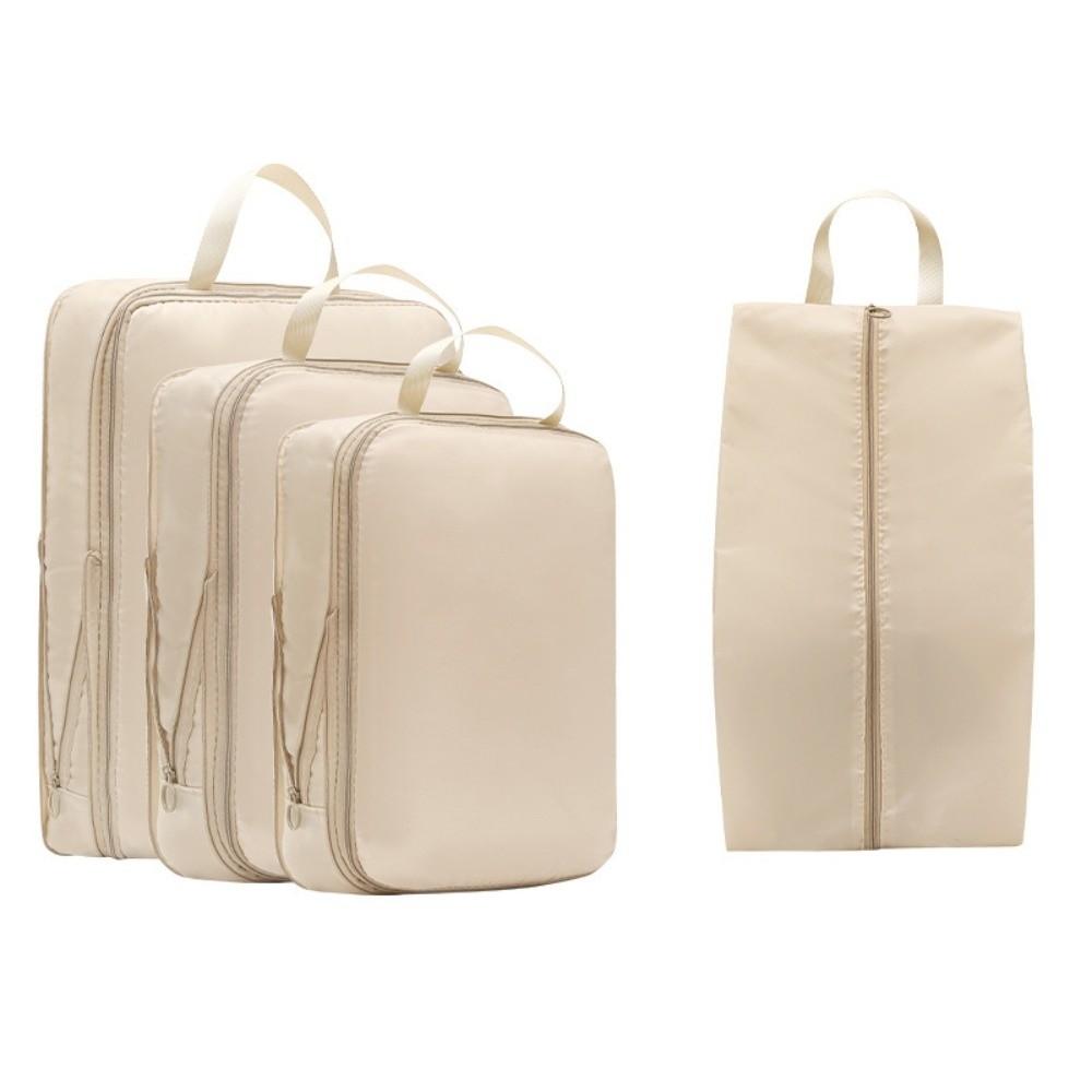 4pcs/set Multifunctional Luggage Compartment Packing Bag Packing Cubes Bag  Travel Accessories