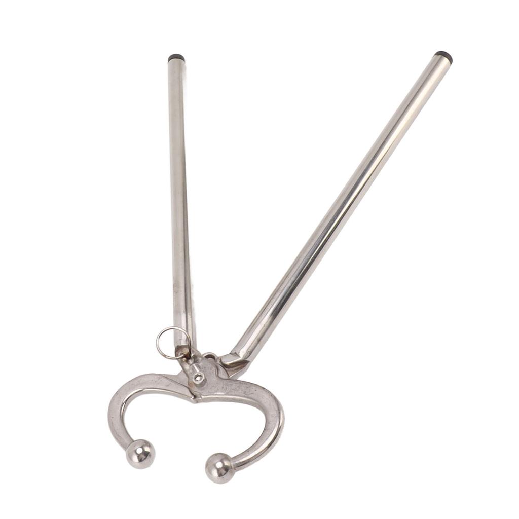 Cow Nose Plier Stainless Steel Automatic Locking Bull Cattle Nose Ring Pliers for Farm Ranch