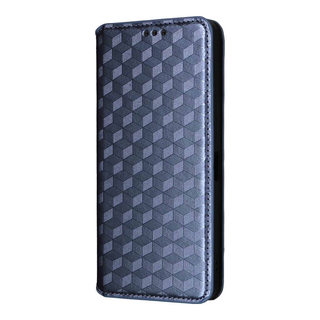 For Motorola Edge 60 Stylus 5G/Moto G Stylus 5G (2025) Case Wallet Rhombus Imprinted Leather Phone Cover