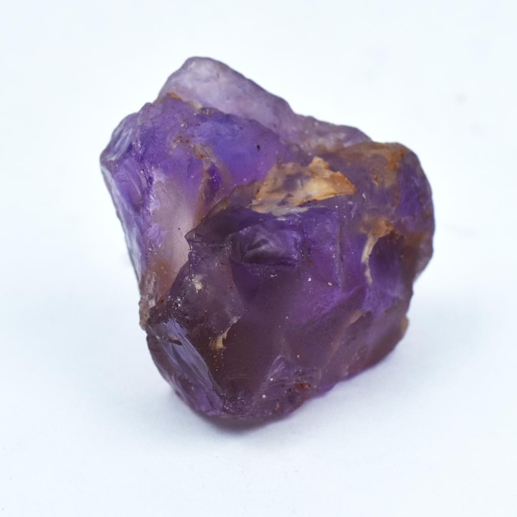 Natural Amethyst Loose Gemstone 288.45 ct Rough Uncut Multi-Color for Lapidary and Gem Collections