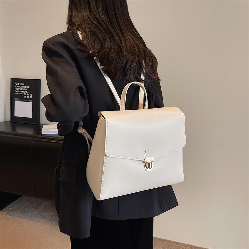 Premium sense backpack women's new large-capacity Japanese backpack trendy girl travel leisure niche backpack women