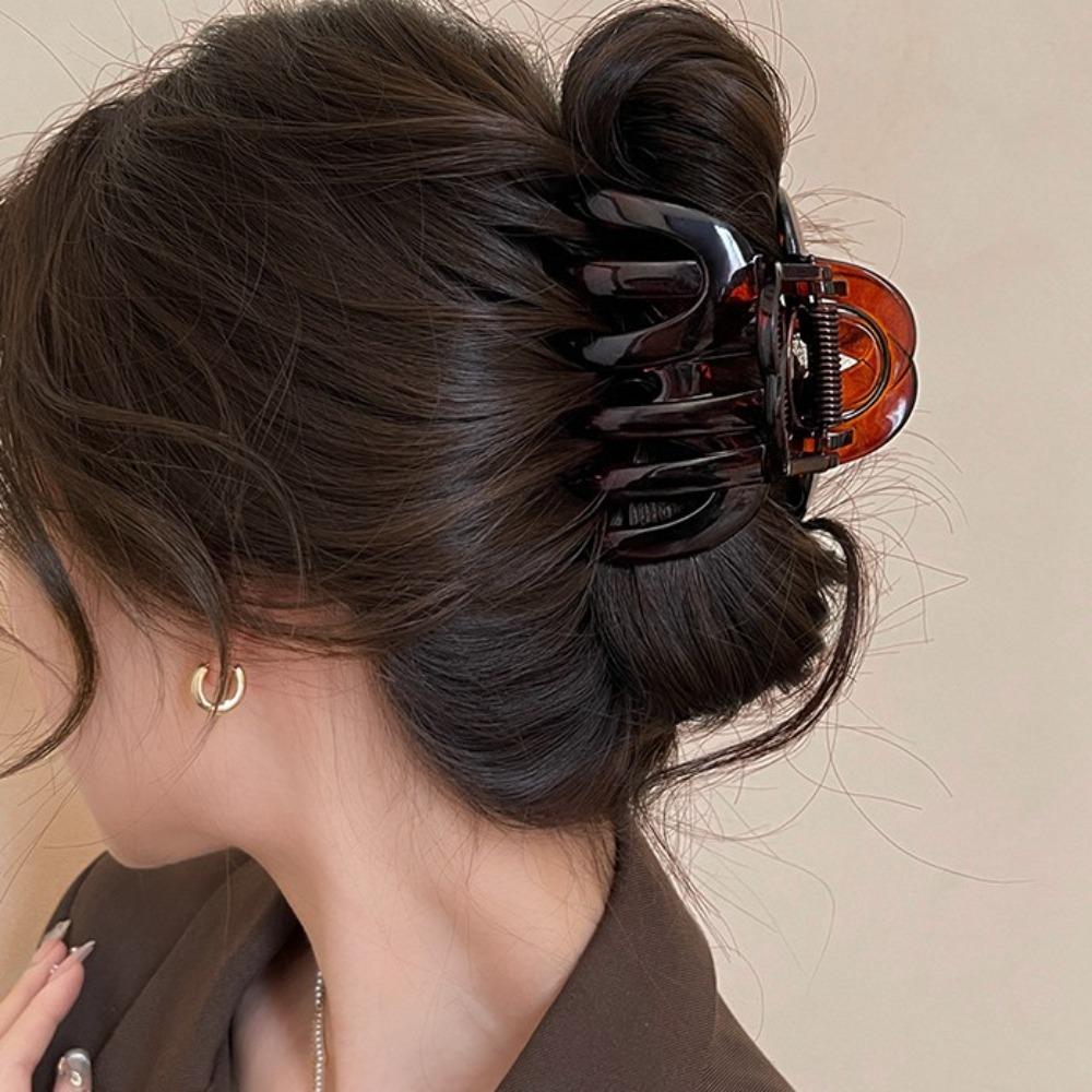 Large Hair Grab Funny Shark Clip Creative Pumpkin Hair Claw Hair Accessories