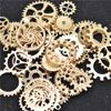 Zinc Zinc Alloy DIY Jewerly Accessories 10 Color Mixed Gear Decoration Punk Steam Gear Pendant  Craft Lovers