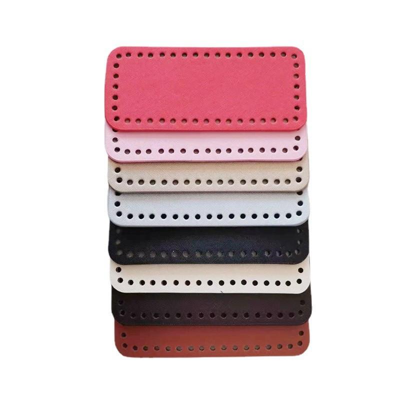 Hyuna Woven Bag Base: 18x8cm No-Nail Leather Bottom, In Stock
