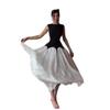 European and American spring new retro Hepburn style sleeveless polka dot long dress elegant dress