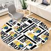 1PC Minions Characters Office Round Area Rug, Indoor Mat Suitable For Office, Under Office Chairs Bedroom Living Room Home Decor, Room Deco1101