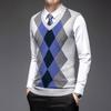 Hengyuanxiang Men's Wool Blend V-Neck Sweater Vest