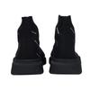 Balenciaga Speed 2.0 Logo AllOver Maglia Riciclata Nero Multicolore 617239W2DF01088