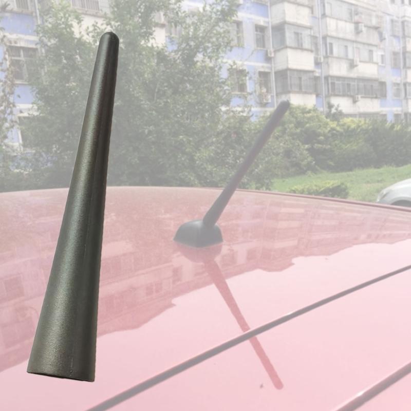 13cm Short Car Antenna Replacement Enhanced FM/AM Radio Signal Reception Quick Fixing for MX-5 2006 to 2022