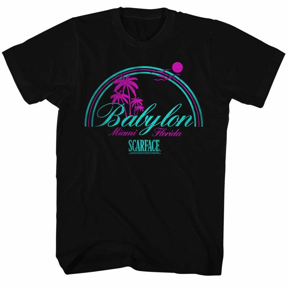Scarface Babylon Black T-Shirt Mens Womens Tees Top 4XL