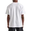 Nike Logo Print Ribbed Crew Neck Short Sleeve T-Shirt Men Tops White FV8418-100
