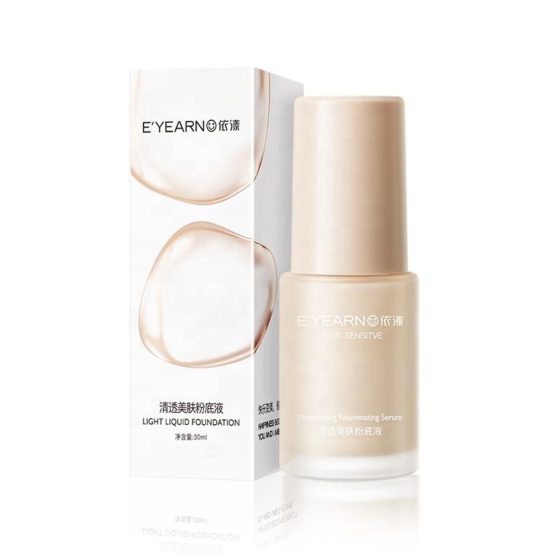 

Косметическая водостойкая основа. Прозрачная красивая кожа. Увлажняющий крем для макияжа. Питательная. Нелегко снять макияж. Некомедогенная жидкая основа. As the picture 1