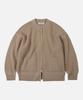 Frizmworks Wool Deck Zip Up Cardigan _ Oatmeal