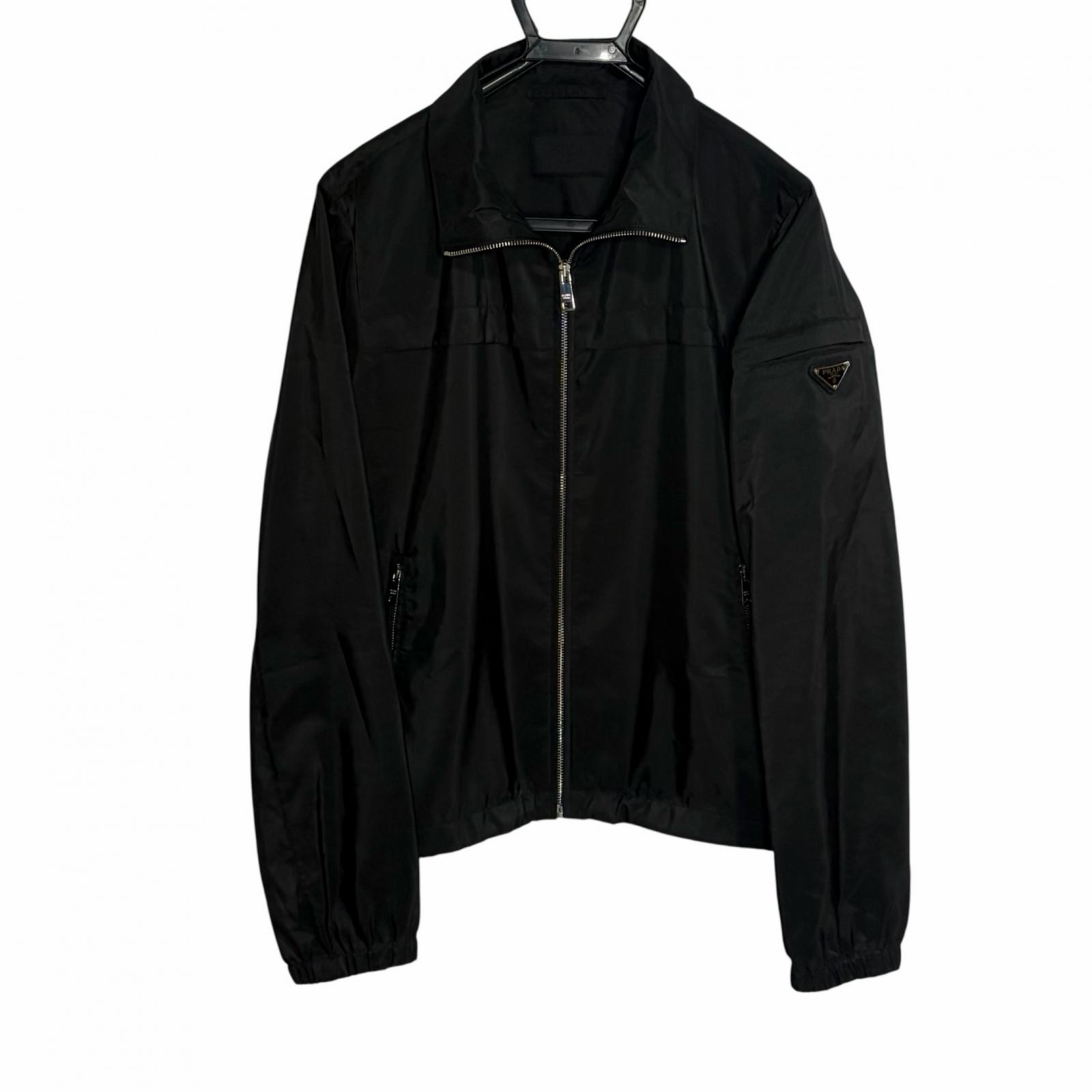 

Used PRADANylon jacket black Nylon mens