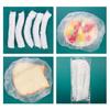 100PCS Disposable Food Cover Plastic Wrap Elastic Food Lids For Fruit Bowls Cups Caps Storage Kitchen Fresh Keeping Saver Bag