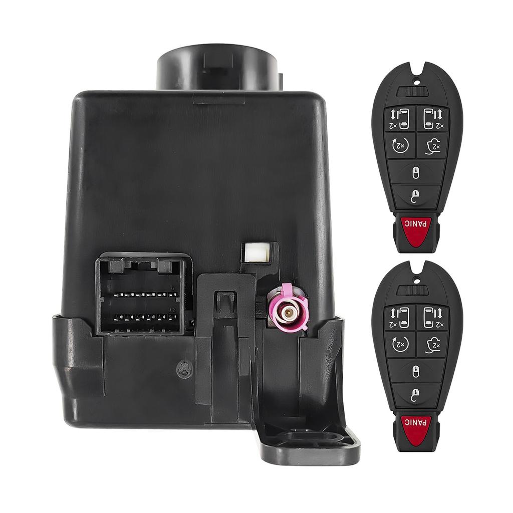 Wireless Ignition Node Module with two keys for Dodge Chrysler Jeep 68210156AB