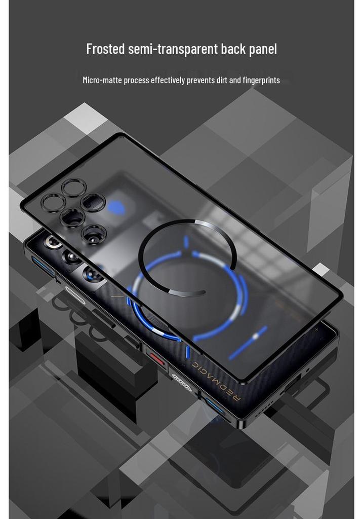 RedMagic 11 Pro+ Magnetic Gaming Case with Zero-Touch Metal Heat Dissipation