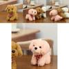 Adorable Cuddly Teddy Dog Plush Keychain Super Cute Plush Doll Gift For Kids