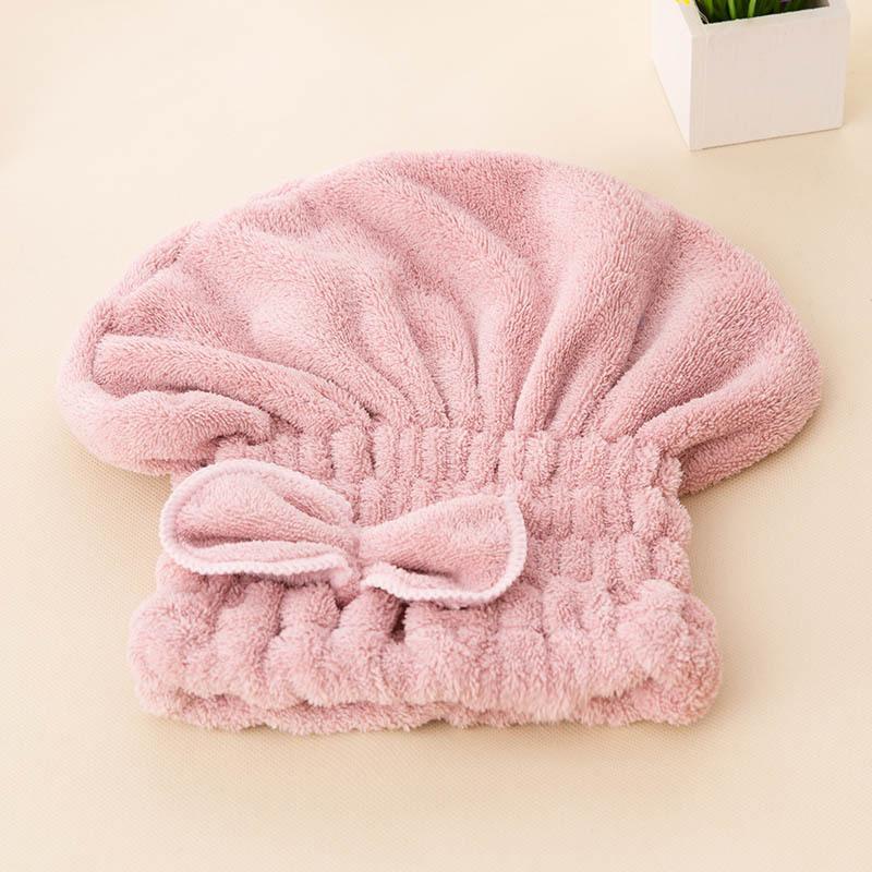 Fast Drying Hair Drying Caps Extrame Soft Ultra Absorbent Microfiber Thick Portable Cute Hair Towel Caps Towel Turban Wrap For Wet Hair Knot Dry Cap